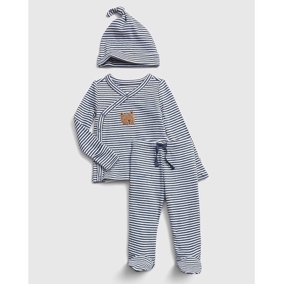 Baby GAP Baby First Favorite Kimono Outfit Set 0-3months - Picture 3 of 4